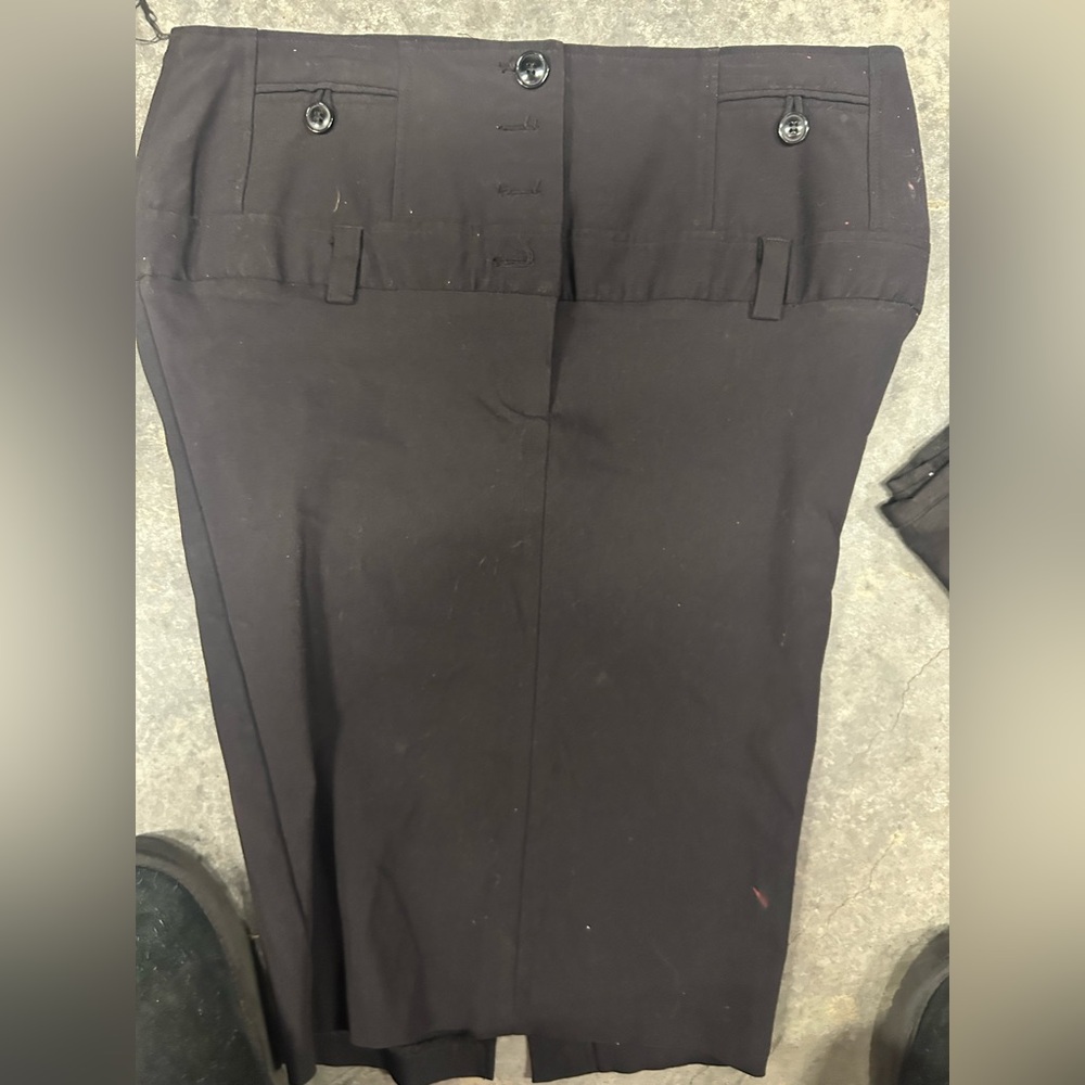 TORRID SZ 12 vintage 90s like new black pencil skirt stretch goth NICE! Rare